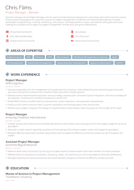 Modern CV Template
